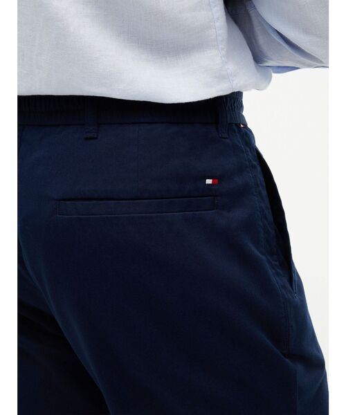 TOMMY HILFIGER（トミーヒルフィガー）の「リヨセル×コットンクロップドパンツ（チノパンツ・メンズ・ネイビー/ホワイト・28inch）」の10枚目の写真