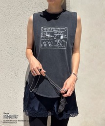 Ameri（アメリ）の「VINTAGE PEANUTS COMIC TANK TOP（タンクトップ）」
