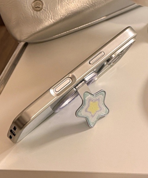 Fun & Daily(ファンアンドデイリー)の「F&D : Magsafe対応スターiPhoneケース&スターリング / iPhone16 / 17 / Plus / Pro / Pro Max / Air アイフォンケース(スマホケース/カバー・レディース・ブルー・iPhone 17 Pro Max/iPhone 17/iPhone 17 Pro/iPhone 16)」の3枚目の写真