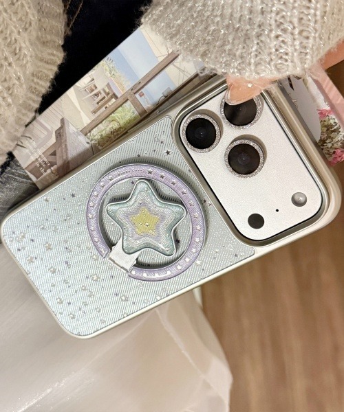 Fun & Daily(ファンアンドデイリー)の「F&D : Magsafe対応スターiPhoneケース&スターリング / iPhone16 / 17 / Plus / Pro / Pro Max / Air アイフォンケース(スマホケース/カバー・レディース・ブルー・iPhone 17 Pro Max/iPhone 17/iPhone 17 Pro/iPhone 16)」の9枚目の写真