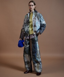 【2026Autumn PRE-ORDER】Collage Drawing Pants/コラージュドローイングパンツ