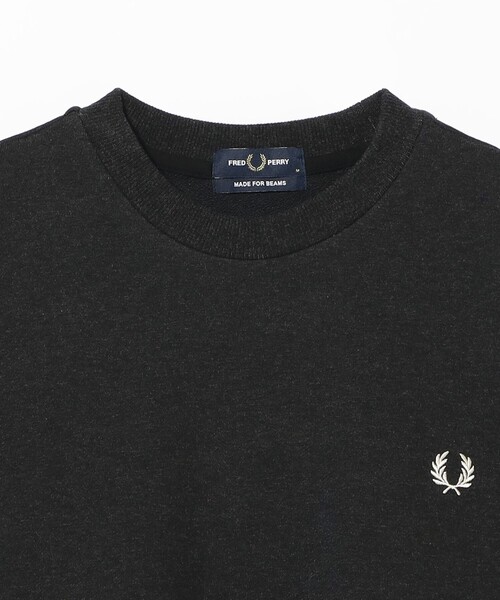 FRED PERRY(フレッドペリー)の「【別注】FRED PERRY / エンブロイダリー クルーネック スウェット(スウェット・メンズ・ブラック/ブラウン・X-LARGE/SMALL)」の22枚目の写真