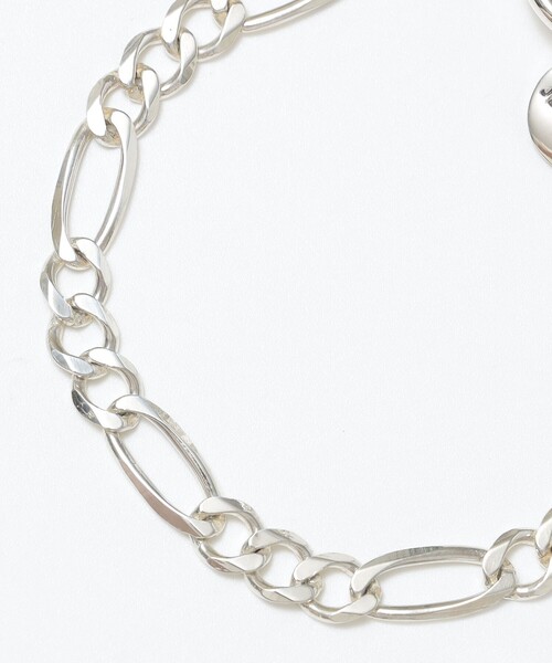 SHIPS（シップス）の「XOLO: FIGARO LINK BRACELET6mm（ブレスレット・メンズ・シルバー・ONE SIZE）」の2枚目の写真