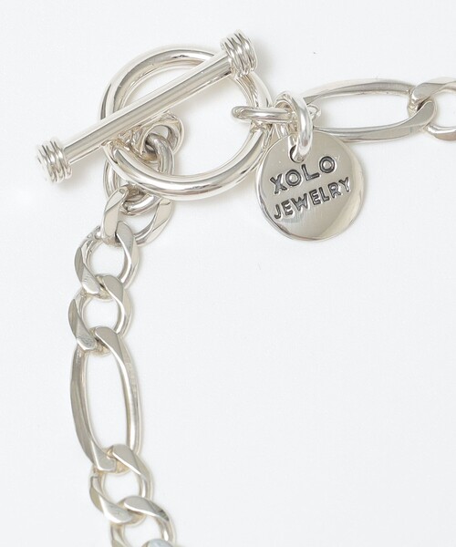 SHIPS（シップス）の「XOLO: FIGARO LINK BRACELET6mm（ブレスレット・メンズ・シルバー・ONE SIZE）」の3枚目の写真
