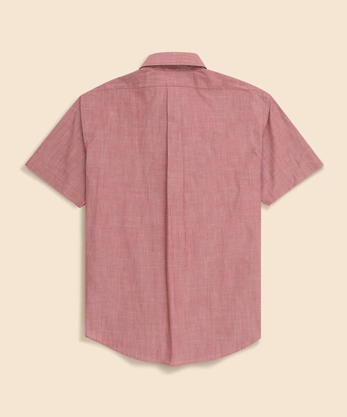 BROOKS BROTHERS(ブルックスブラザーズ)の「コットンシャンブレー GFロゴ ショートスリーブ プルオーバーシャツ(シャツ/ブラウス・メンズ・ブラック/ネイビー・MEDIUM/LARGE/SMALL)」の9枚目の写真