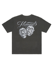 HANG OUT（ ）の「X タトゥーイズム スマイルクライ ハフェタルTシャツ (チャコール)（Tシャツ/カットソー）」