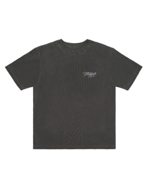 HANG OUTの「X タトゥーイズム スマイルクライ ハフェタル Tシャツ (チャコール)(Tシャツ/カットソー・メンズ・チャコール・MEDIUM/LARGE/X-LARGE)」の3枚目の写真