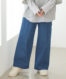 デニムイージーパンツ(股下63cm)