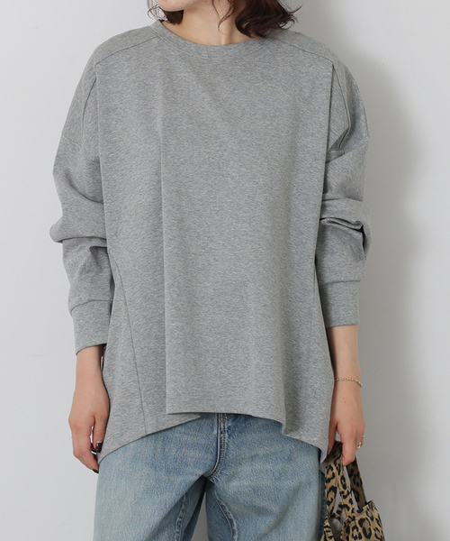 JOURNAL STANDARD LUXE（ジャーナルスタンダード　ラックス）の「ディペンドプルオーバー（Tシャツ/カットソー・レディース・グレー/ブラック・FREE）」の10枚目の写真