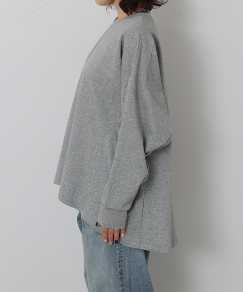 JOURNAL STANDARD LUXE（ジャーナルスタンダード　ラックス）の「ディペンドプルオーバー（Tシャツ/カットソー・レディース・グレー/ブラック・FREE）」の15枚目の写真