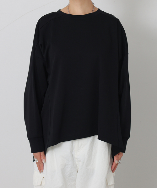 JOURNAL STANDARD LUXE(ジャーナルスタンダード ラックス)の「ディペンドプルオーバー(Tシャツ/カットソー・レディース・グレー/ブラック・FREE)」の22枚目の写真