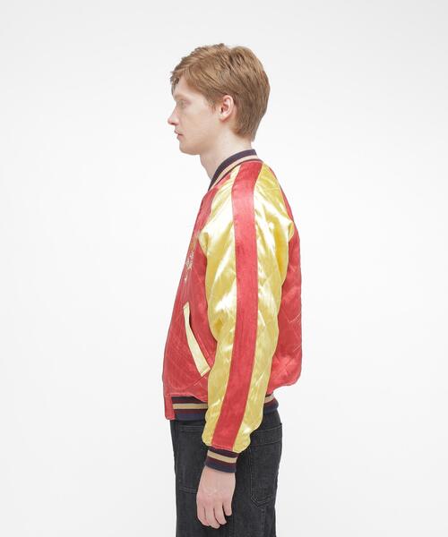 AVIREX(アヴィレックス)の「《NAVAL COLLECTION》QUILTING SUKA JACKET "CB'S" / キルティング スカ ジャケット “シービーズ” / AVIREX / アヴィレックス(スカジャン・メンズ・レッド・MEDIUM/LARGE/X-LARGE/XX-LARGE)」の5枚目の写真