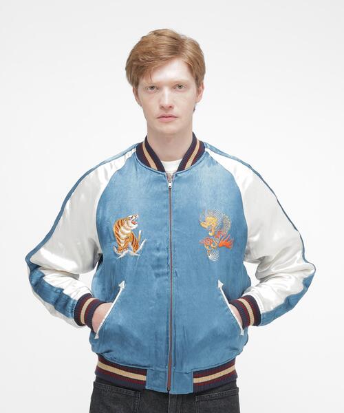 AVIREX(アヴィレックス)の「《NAVAL COLLECTION》QUILTING SUKA JACKET "CB'S" / キルティング スカ ジャケット “シービーズ” / AVIREX / アヴィレックス(スカジャン・メンズ・レッド・MEDIUM/LARGE/X-LARGE/XX-LARGE)」の17枚目の写真