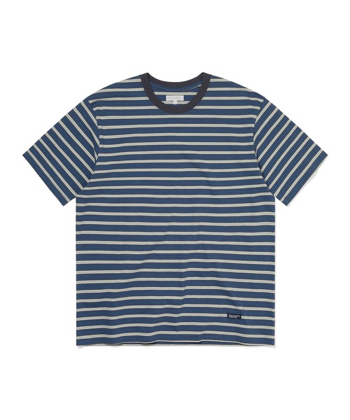 thisisneverthat(ディスイズネバーザット)の「Striped Tee(Tシャツ/カットソー・メンズ・ピンク/ネイビー/アイボリー・S/M/XL/L)」の2枚目の写真