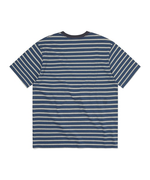 thisisneverthat(ディスイズネバーザット)の「Striped Tee(Tシャツ/カットソー・メンズ・ピンク/ネイビー/アイボリー・S/M/XL/L)」の7枚目の写真