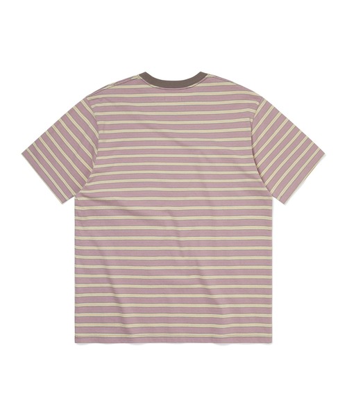 thisisneverthat(ディスイズネバーザット)の「Striped Tee(Tシャツ/カットソー・メンズ・ピンク/ネイビー/アイボリー・S/M/XL/L)」の9枚目の写真