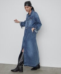 LOUNGEDRESS（ラウンジドレス）の「《低身長 高身長》秋服 デニムマキシワンピース（ワンピース）」