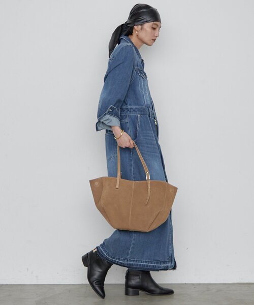 LOUNGEDRESS（ラウンジドレス）の「《3サイズ展開》デニムマキシワンピース（ワンピース・レディース・ブルー・36/40/38）」の8枚目の写真