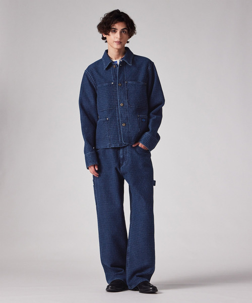 Dickies(ディッキーズ)の「Dickies(R) × PS Paul Smith 刺し子デニム チョアジャケット / 262251 DC001(ブルゾン・メンズ・ダークインディゴブルー・MEDIUM/LARGE)」の12枚目の写真