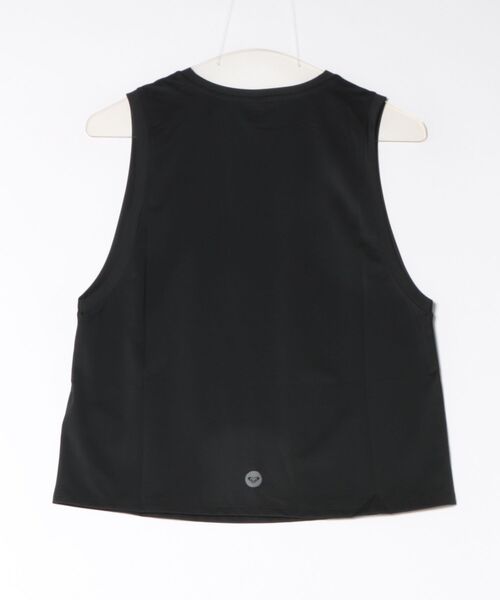 ROXY(ロキシー)の「ROXY FITNESS STAY WITH HOPE TANK 箔プリントロゴタンクトップ /速乾/UVカット/水陸両用 【2026年秋冬モデル】/ロキシー(タンクトップ・レディース・ホワイト/ブラック/ブラック系その他・LARGE/MEDIUM/SMALL)」の4枚目の写真