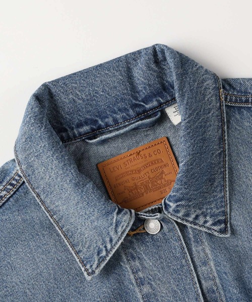 Levi's（リーバイス）の「Levi's 90Sトラッカージャケット（ブルゾン・レディース・ライトブルー・02/03/04）」の9枚目の写真