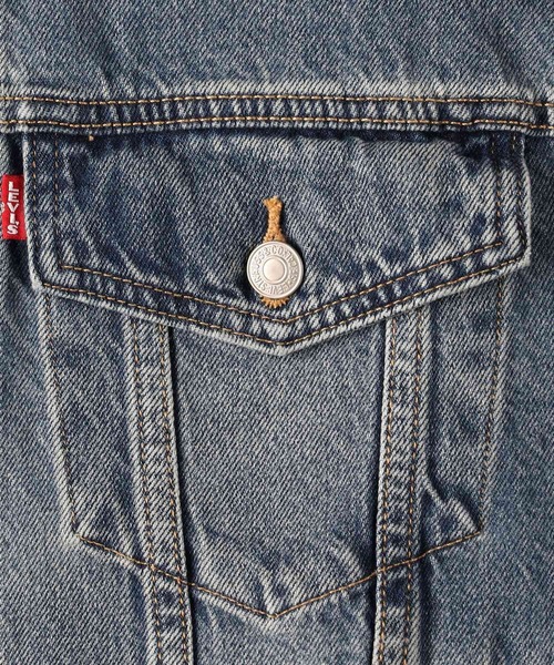 Levi's（リーバイス）の「Levi's 90Sトラッカージャケット（ブルゾン・レディース・ライトブルー・02/03/04）」の10枚目の写真