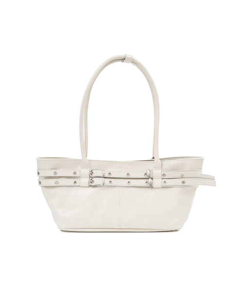 YEOMIMの「mini belted boat bag (oyster)(ショルダーバッグ・レディース・その他・FREE)」の3枚目の写真