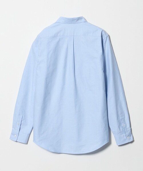 A DAY IN THE LIFE UNITED ARROWS(アデイインザライフユナイテッドアローズ)の「コットン オックスフォード ジャストボタンダウンシャツ<A DAY IN THE LIFE>(シャツ/ブラウス・メンズ・ライトブルー/その他1/ホワイト・S/L/M)」の4枚目の写真