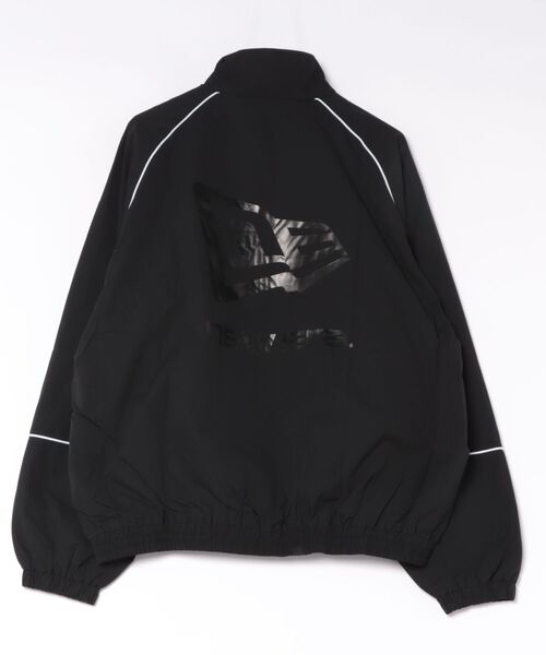 NEW ERA（ニューエラ）の「NEW ERA/ニューエラ PA OS PIPING TRA JKT ジャケット 15135421/15135422（ナイロンジャケット・メンズ・ブラック/ストーン・M/XL/L）」の3枚目の写真