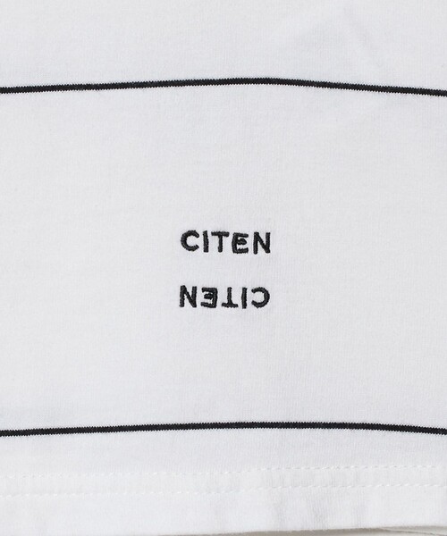 CITEN(シテン)の「<CITEN>ピンボーダーロンT(Tシャツ/カットソー・メンズ・ネイビー/ブラック/ホワイト・L/M)」の21枚目の写真