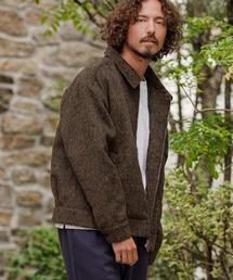 mj11891-Melange Shaggy Wool Work Jacket ワークジャケット(PF-262-021)