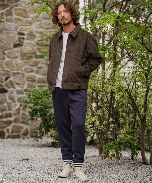 CAMBIO(カンビオ)の「mj11891-Melange Shaggy Wool Work Jacket ワークジャケット(PF-262-021)(その他アウター・メンズ・カーキ/グレー・L/M)」の18枚目の写真