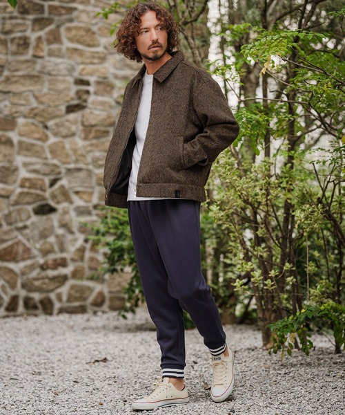 CAMBIO(カンビオ)の「mj11891-Melange Shaggy Wool Work Jacket ワークジャケット(PF-262-021)(その他アウター・メンズ・カーキ/グレー・L/M)」の19枚目の写真