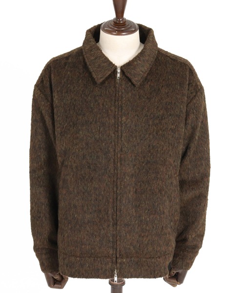 CAMBIO(カンビオ)の「mj11891-Melange Shaggy Wool Work Jacket ワークジャケット(PF-262-021)(その他アウター・メンズ・カーキ/グレー・L/M)」の20枚目の写真