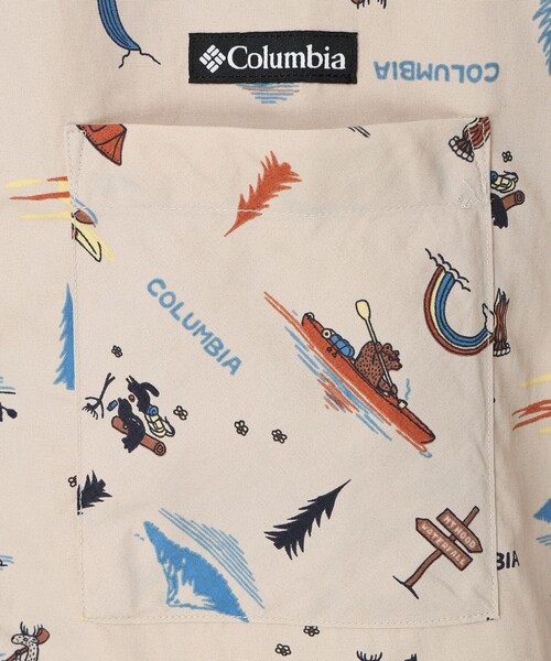 Columbia（コロンビア）の「Columbia/ レイクトゥアベニューショートスリーブシャツ /コロンビア（シャツ/ブラウス・メンズ・ベージュ/ブルー・M/S/XL/L）」の5枚目の写真