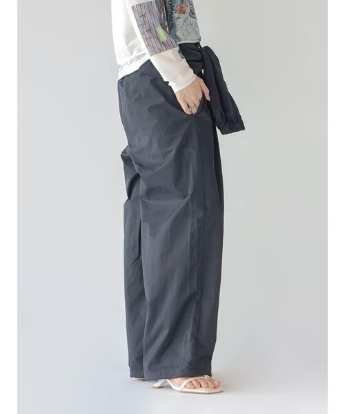 :ETHROF(イーサオブ)の「2WAY WAIST-WRAP WIDE PANTS(その他パンツ・レディース・ネイビー/ブラック/ブラウン・MEDIUM)」の22枚目の写真
