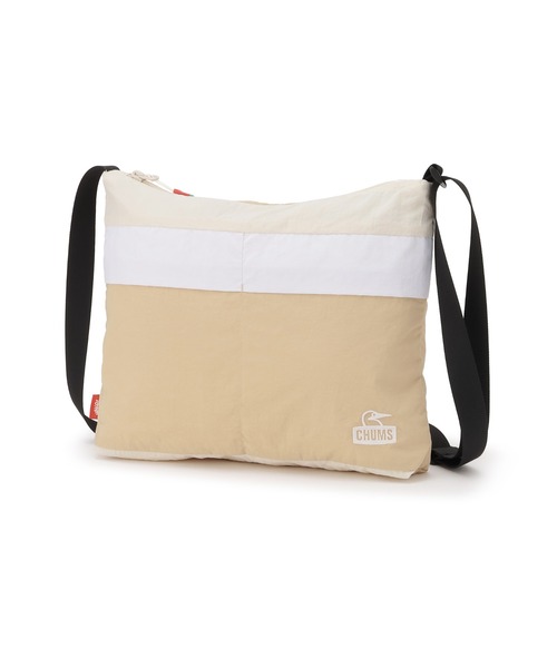 CHUMS(チャムス)の「【CHUMS/チャムス】 Kearns Shoulder Bag(ショルダーバッグ・メンズ・ブラック×ブルー/サンドベージュ/チャコール・FREE)」の3枚目の写真
