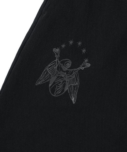 NICE GHOST CLUB(ナイスゴーストクラブ)の「DOODLE COTTON WASHED PANTS_BLACK(NG2GFUPA10A)(その他パンツ・レディース・ブラック・MEDIUM/LARGE/SMALL)」の4枚目の写真