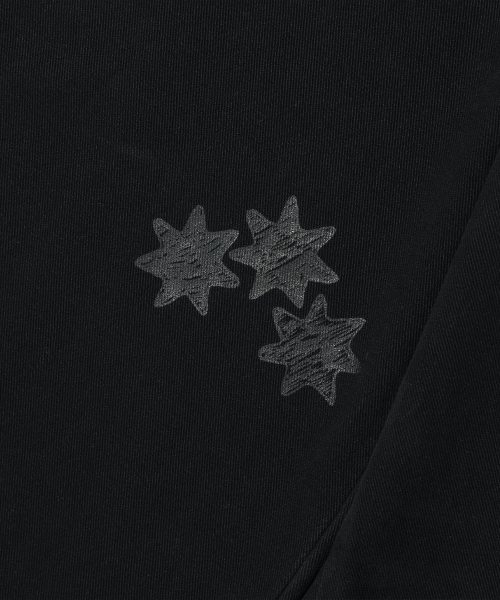 NICE GHOST CLUB(ナイスゴーストクラブ)の「DOODLE COTTON WASHED PANTS_BLACK(NG2GFUPA10A)(その他パンツ・レディース・ブラック・MEDIUM/LARGE/SMALL)」の5枚目の写真