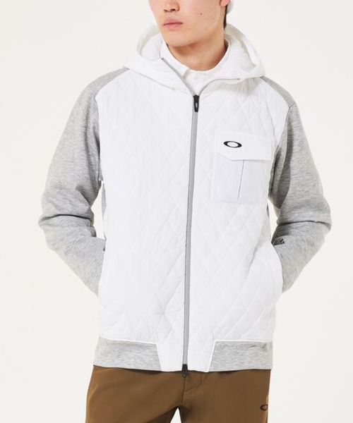 OAKLEY(オークリー)の「【最新】 オークリー OAKLEY HYBRID PUFF FLEECE 8.0/ジャケット/ゴルフメンズコレクション/OAKLEY(その他アウター・メンズ・グレー×ホワイト/ブラック・M/L/XL/S)」の13枚目の写真
