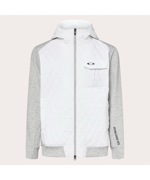 OAKLEY(オークリー)の「【最新】 オークリー OAKLEY HYBRID PUFF FLEECE 8.0/ジャケット/ゴルフメンズコレクション/OAKLEY(その他アウター・メンズ・グレー×ホワイト/ブラック・M/L/XL/S)」の18枚目の写真