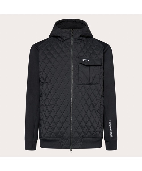 OAKLEY(オークリー)の「【最新】 オークリー OAKLEY HYBRID PUFF FLEECE 8.0/ジャケット/ゴルフメンズコレクション/OAKLEY(その他アウター・メンズ・グレー×ホワイト/ブラック・M/L/XL/S)」の8枚目の写真