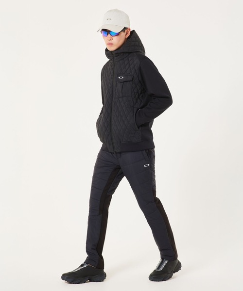 OAKLEY(オークリー)の「【最新】 オークリー OAKLEY HYBRID PUFF FLEECE 8.0/ジャケット/ゴルフメンズコレクション/OAKLEY(その他アウター・メンズ・グレー×ホワイト/ブラック・M/L/XL/S)」の4枚目の写真
