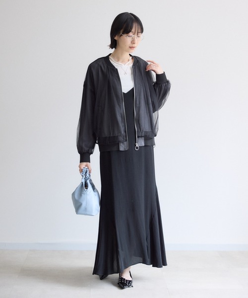 Paradise Picnic(パラダイスピクニック)の「SUGAR ROSE アシメスピンドルリブトップス(Tシャツ/カットソー・レディース・ホワイト/ブラック/チャコールグレー・FREE)」の10枚目の写真