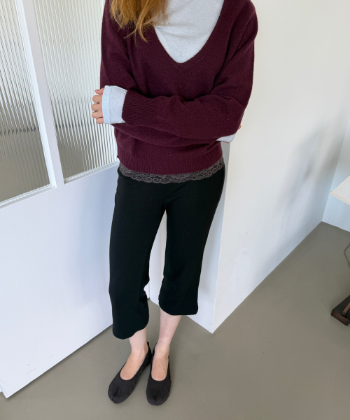 ASURA（アスラ）の「レースカーフパンツ（ブラック）（その他パンツ・レディース・その他・OS）」の6枚目の写真
