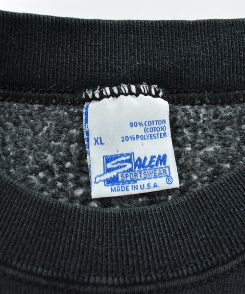 NBA/NFL/NHL/MLB(エヌビーエーエヌエフエルエヌエイチエルエムエルビー)の「【USED】90's NBA chicaga BULLS ロゴ スウェット USA製(スウェット・メンズ・ブラック・X-LARGE)」の7枚目の写真
