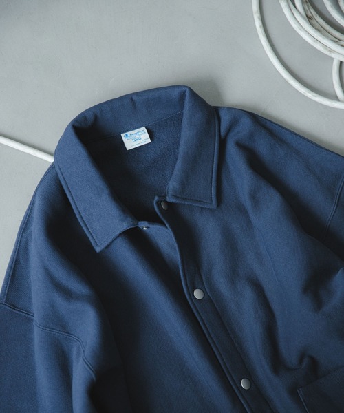 Champion（チャンピオン）の「『別注』Champion×DOORS　SWEAT COVERALL JACKET（カバーオール・メンズ・ライトブルー/ブラック/スミクロ/グレー/ネイビー/ブラウン/ライトピンク・MEDIUM/LARGE/X-LARGE）」の19枚目の写真