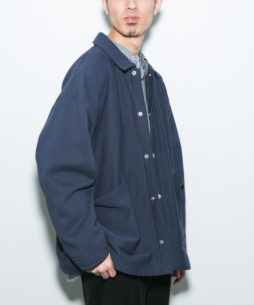 Champion（チャンピオン）の「『別注』Champion×DOORS　SWEAT COVERALL JACKET（カバーオール・メンズ・ライトブルー/ブラック/スミクロ/グレー/ネイビー/ブラウン/ライトピンク・MEDIUM/LARGE/X-LARGE）」の21枚目の写真