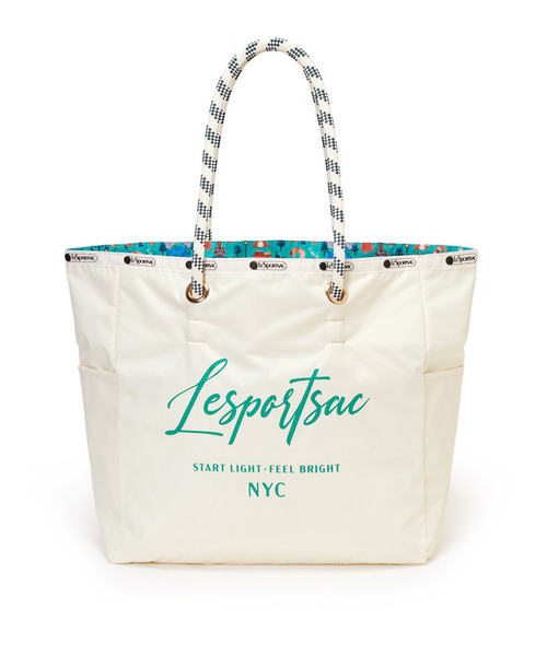 LeSportsac（レスポートサック）の「ML 2 WAY TOTE 2ウェイデイライトヨガ（トートバッグ・レディース・ホワイト・FREE）」の6枚目の写真