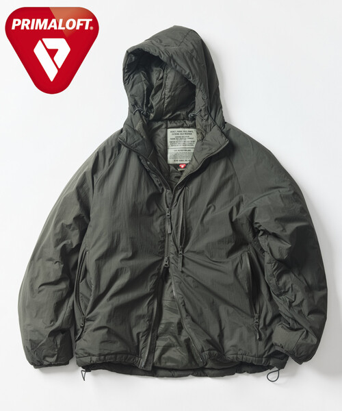 FREAK'S STORE(フリークスストア)の「PRIMALOFT HOODIE JACKET /プリマロフト フーディジャケット(ブルゾン・メンズ・ブラック/チャコールグレー/グリーン/セージグリーン・SMALL/LARGE/MEDIUM)」の3枚目の写真